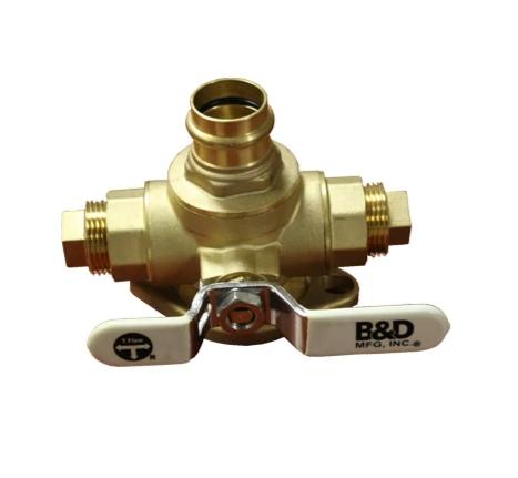 1” Three Way Geo Valve – Air & Water Source Group